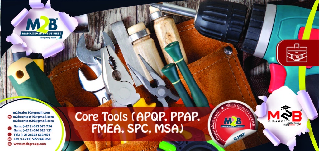 Core Tools (APQP, PPAP, FMEA, SPC, MSA)